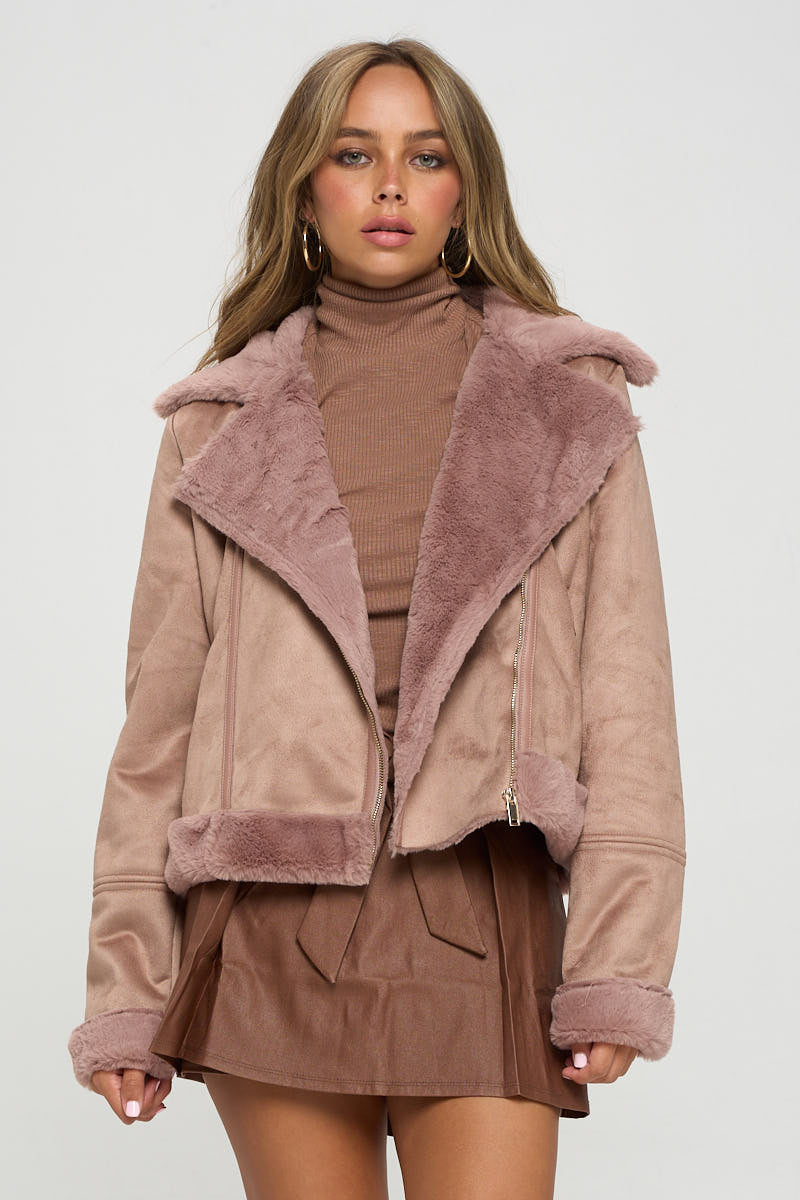Katherine Faux Fur Jacket