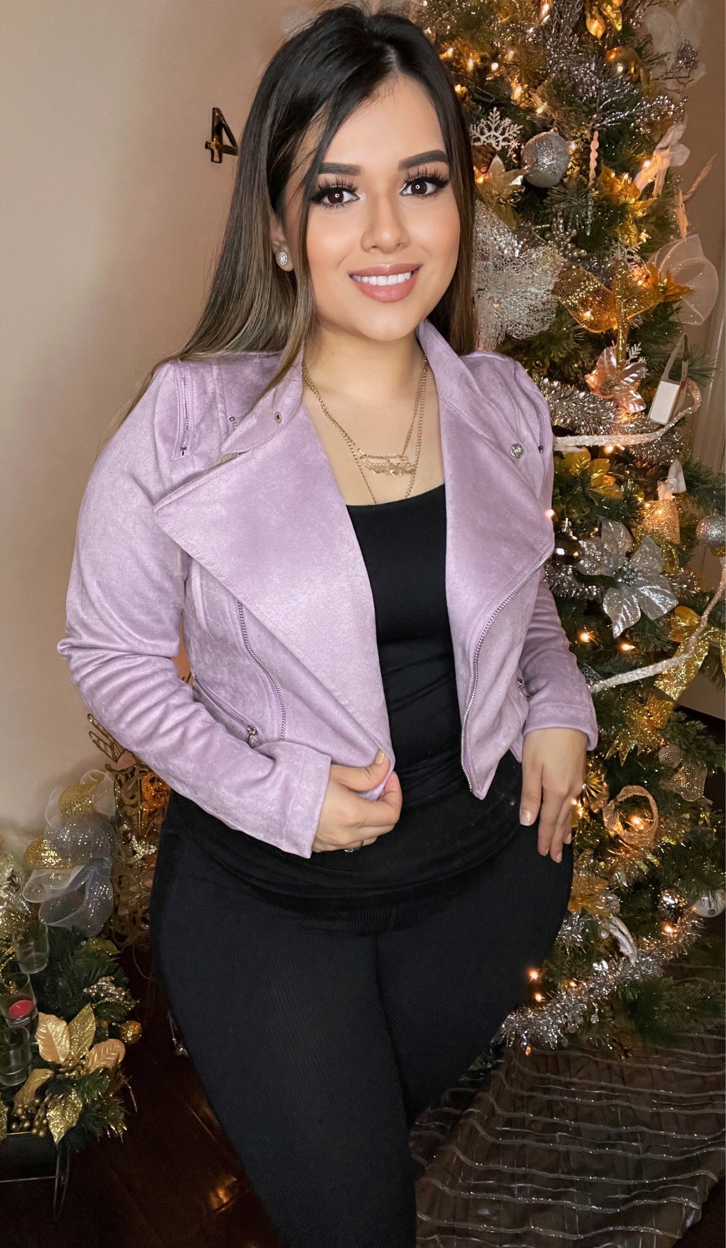 Chaqueta Josephine de ante