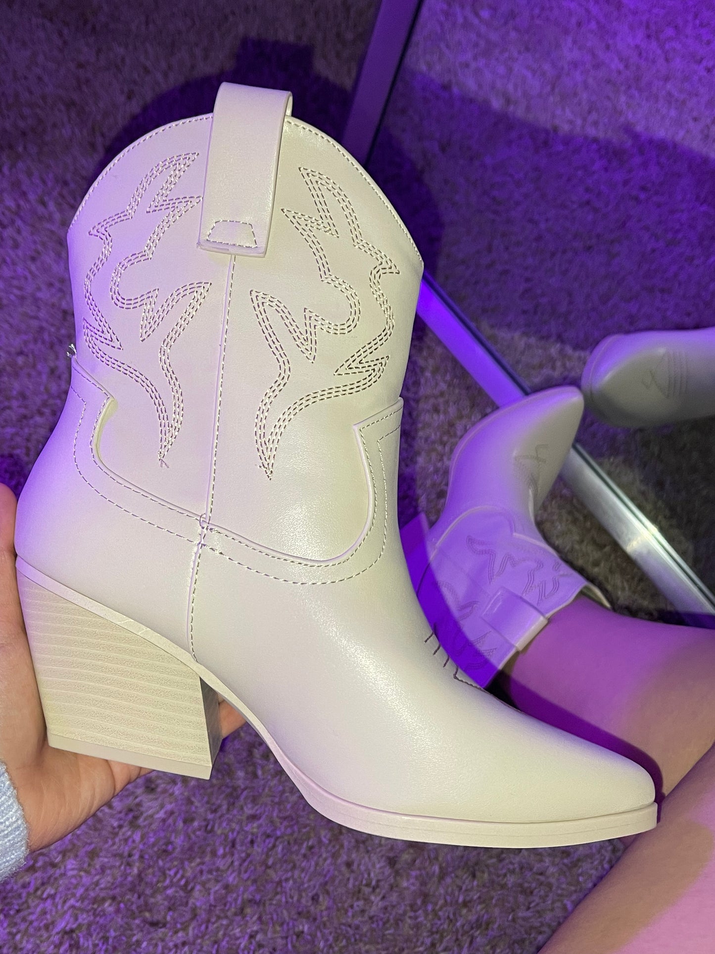 Clara Short Western Boots